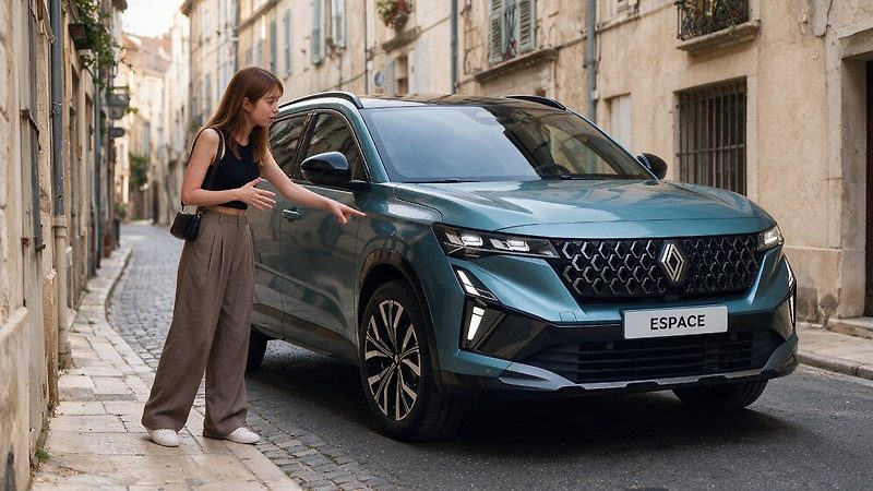 "리터당 26km 실화일까?" 2027 르노 에스파스 E-Tech 하이브리드 공개, 7인승 패밀리 SUV 시장의 격돌과 가치 분석"